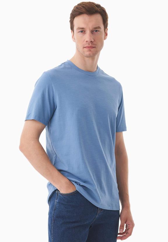 T-Shirt Basic Coronet Blue from Shop Like You Give a Damn