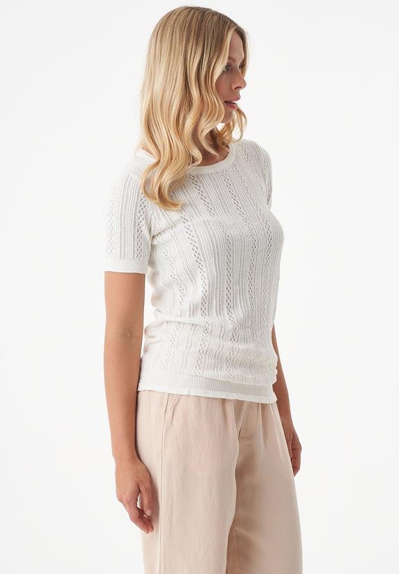 Knitted Sweater Off White from Shop Like You Give a Damn