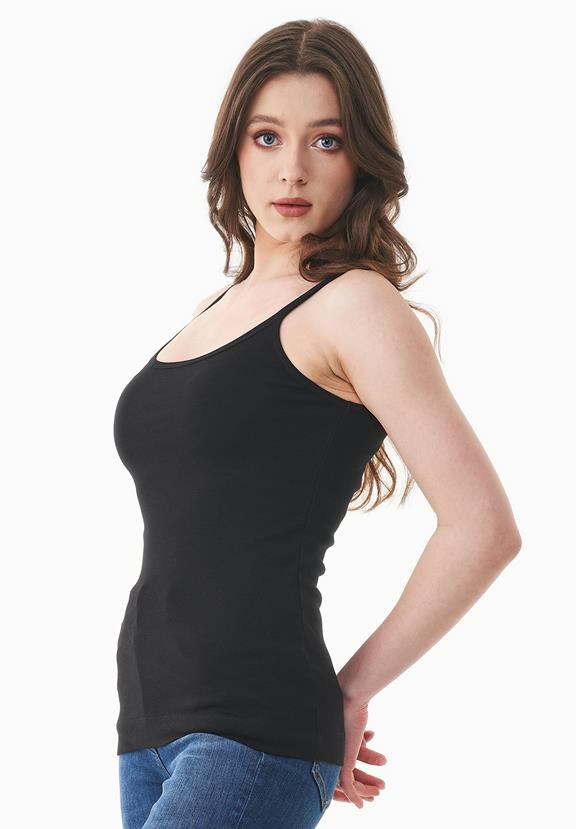 Ribbed Top Black from Shop Like You Give a Damn