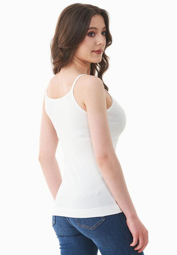 Ribbed Top Off White from Shop Like You Give a Damn