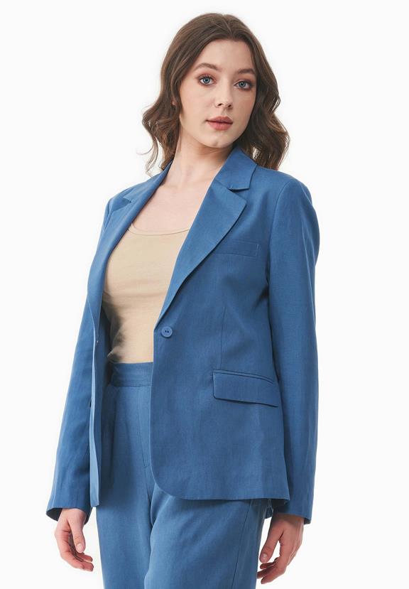 Blazer Licht Marineblauw from Shop Like You Give a Damn