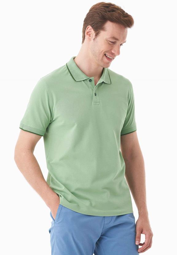 Poloshirt Matcha Groen from Shop Like You Give a Damn