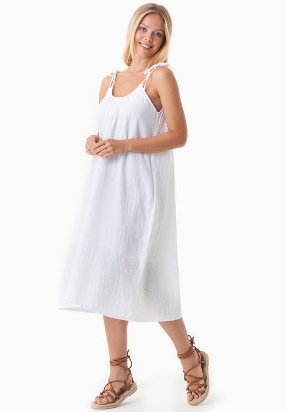 Dress Muslin White from Shop Like You Give a Damn