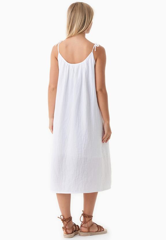 Dress Muslin White from Shop Like You Give a Damn