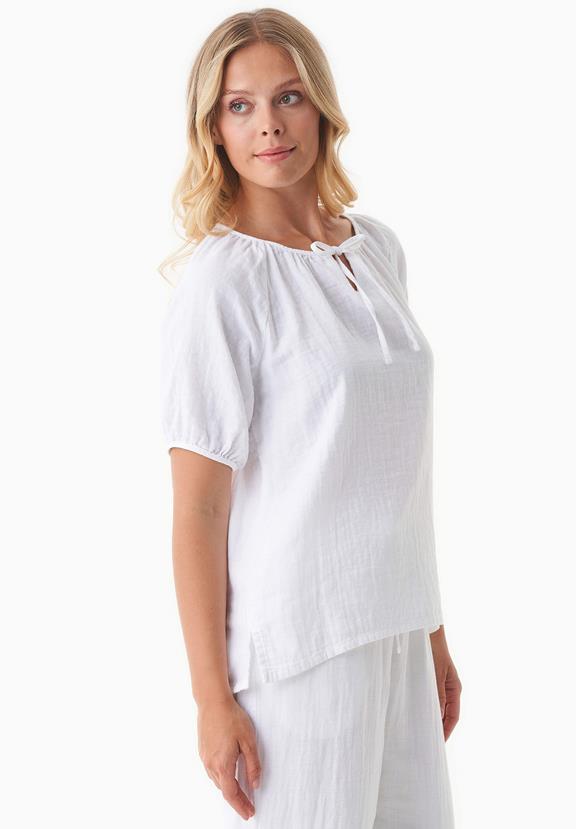 Blouse Muslin White from Shop Like You Give a Damn