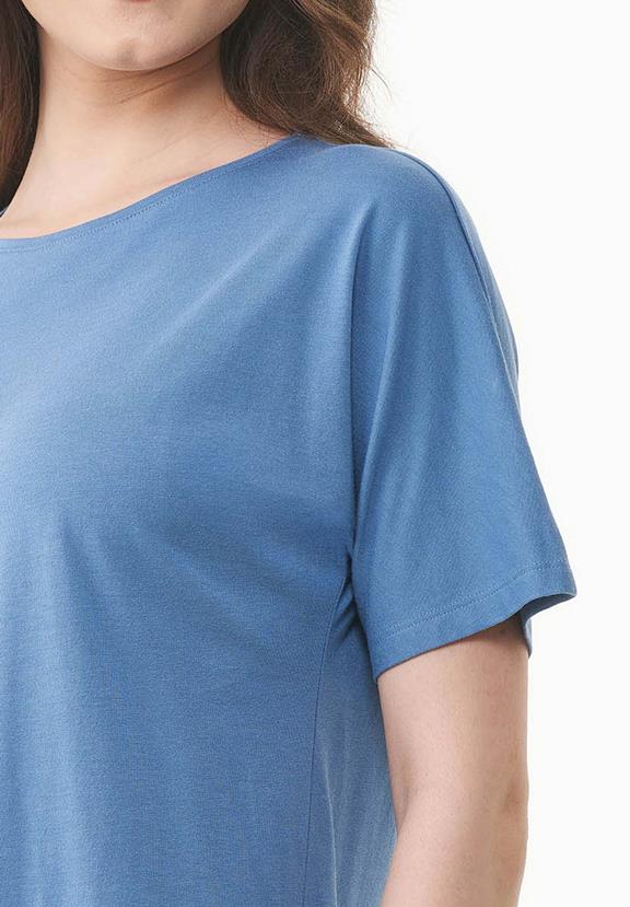 T-Shirt Coronet Blauw from Shop Like You Give a Damn