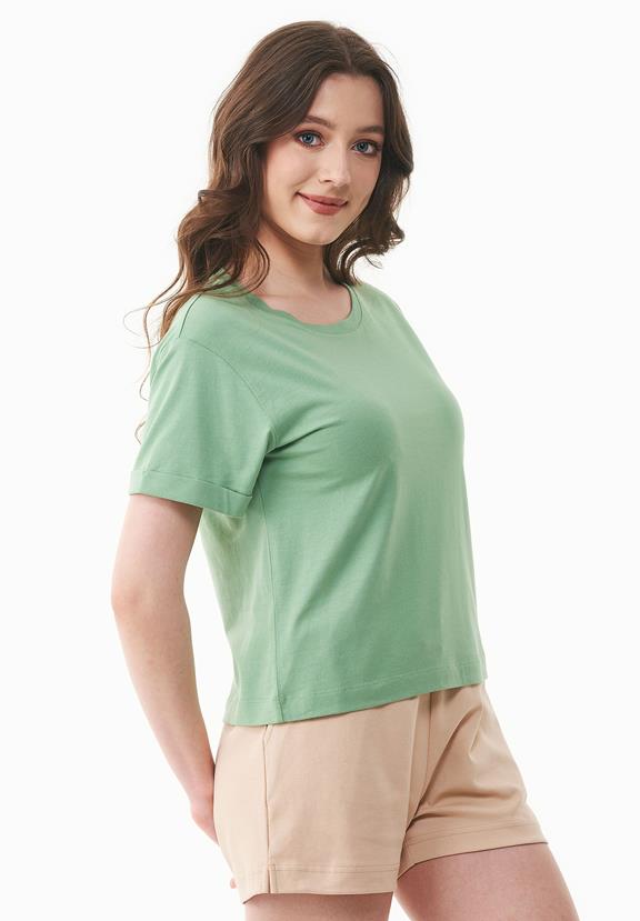 T-Shirt Matcha Green from Shop Like You Give a Damn