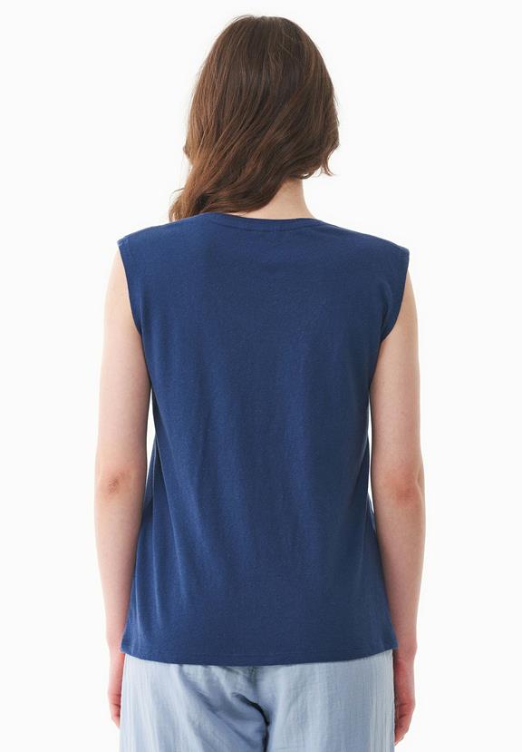 Top Navy Blue from Shop Like You Give a Damn