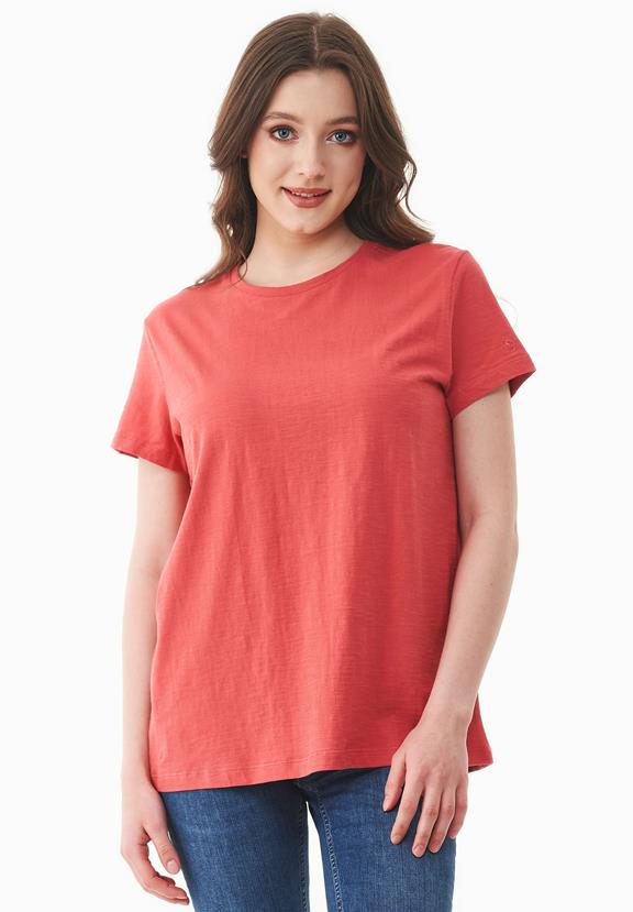 T-Shirt Basic Radiant Red from Shop Like You Give a Damn