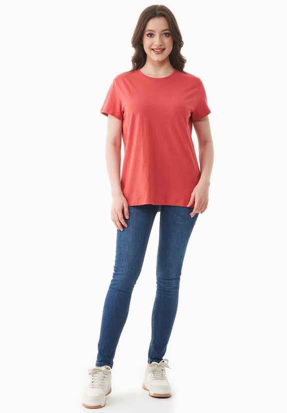 T-Shirt Basic Radiant Red from Shop Like You Give a Damn