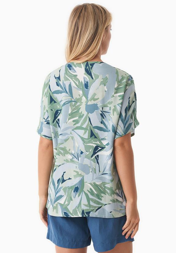 Blouse With Leaf Pattern Abstract Leaf from Shop Like You Give a Damn