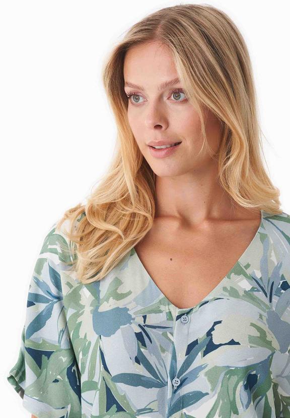 Blouse With Leaf Pattern Abstract Leaf from Shop Like You Give a Damn