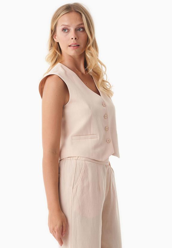 Vest Soft Beige from Shop Like You Give a Damn