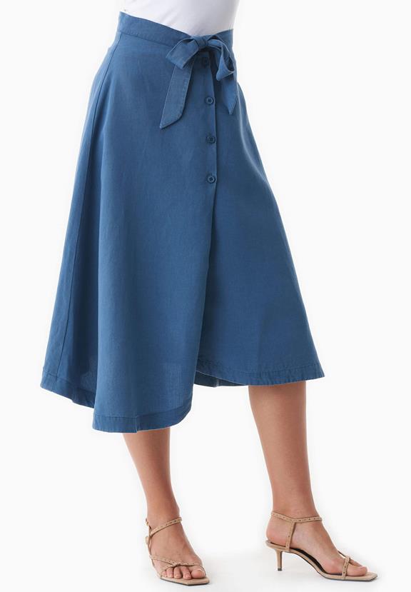 Skirt Light Navy from Shop Like You Give a Damn