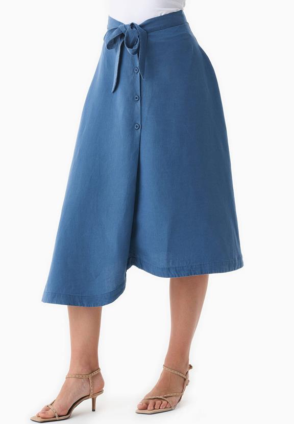 Skirt Light Navy from Shop Like You Give a Damn