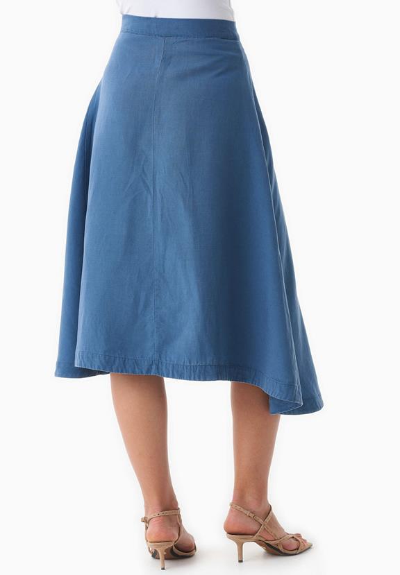 Skirt Light Navy from Shop Like You Give a Damn