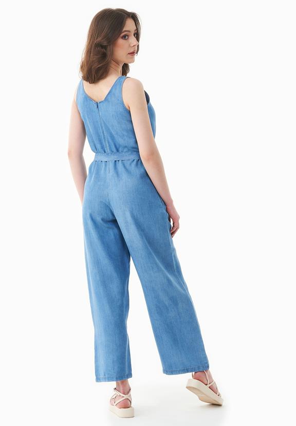 Jumpsuit Denim Look Light Blue from Shop Like You Give a Damn