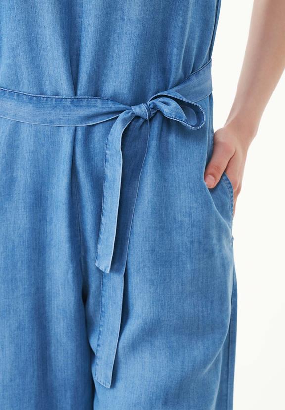 Jumpsuit Denimlook Lichtblauw from Shop Like You Give a Damn