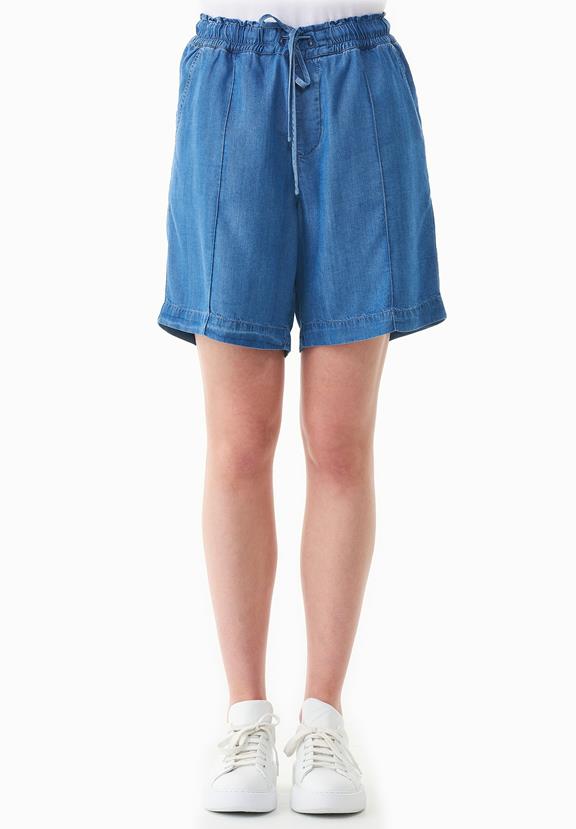 Shorts A Denim Look Light Blue from Shop Like You Give a Damn