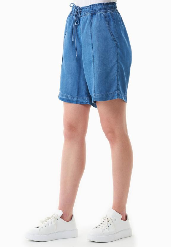 Shorts A Denim Look Light Blue from Shop Like You Give a Damn