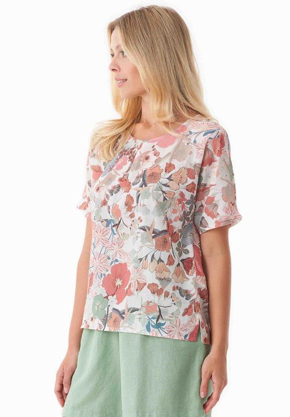 Voile Blouse With Floral Pattern from Shop Like You Give a Damn