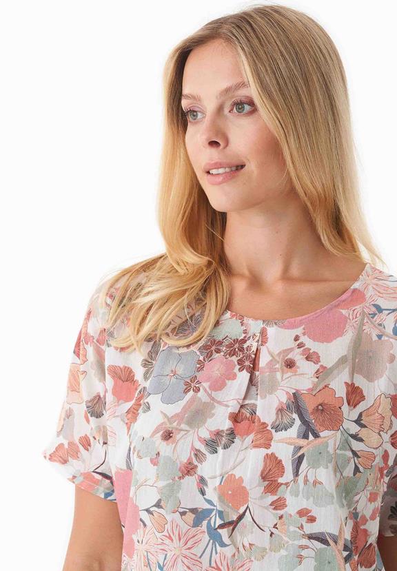 Voile Blouse With Floral Pattern from Shop Like You Give a Damn