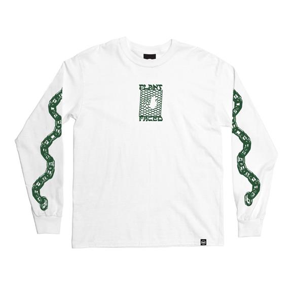 T-Shirt Long Sleeve Make The Connection White 9