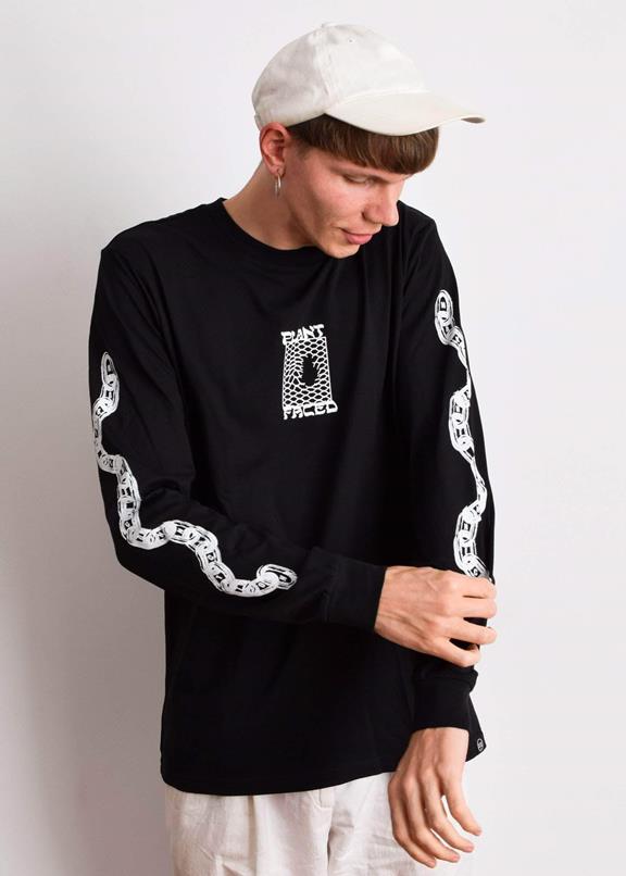 T-Shirt Long Sleeve Make The Connection Black 14