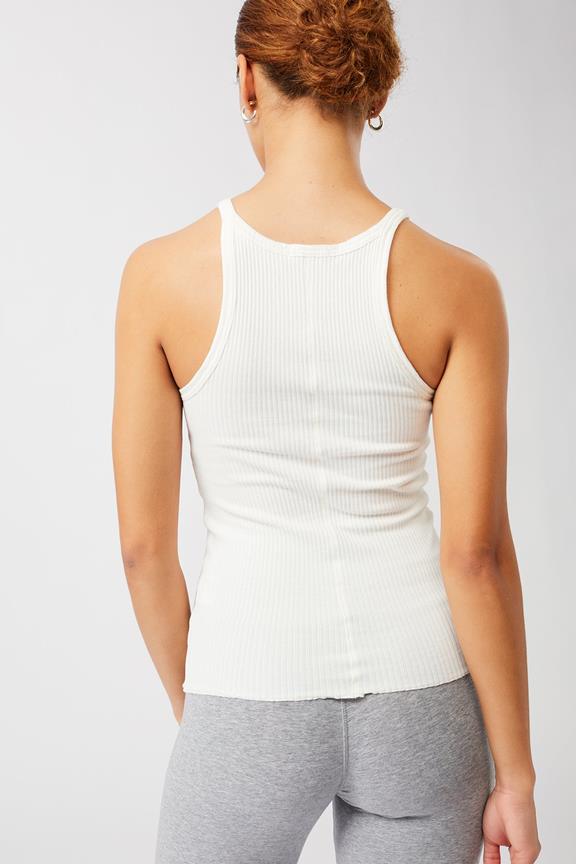 Tank Top Ribbed White from Shop Like You Give a Damn