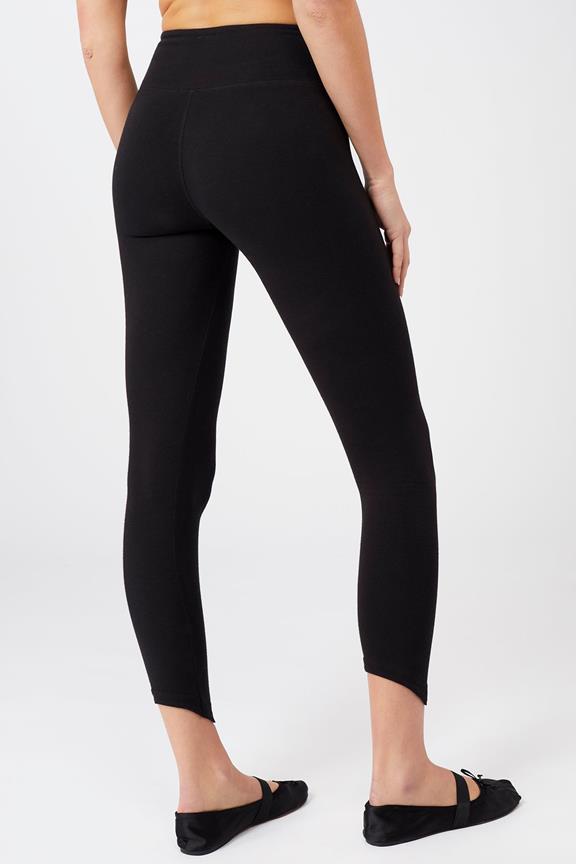 Cropped Legging Waveline Black from Shop Like You Give a Damn