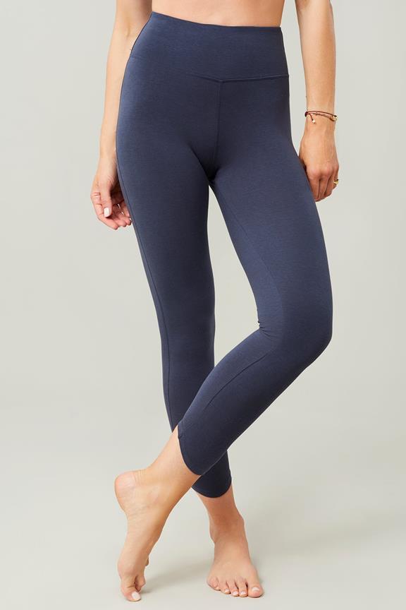 Cropped Legging Waveline Sapphire Blue from Shop Like You Give a Damn