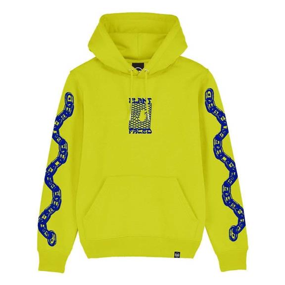 Hoodie Make The Connection Lime Green 12