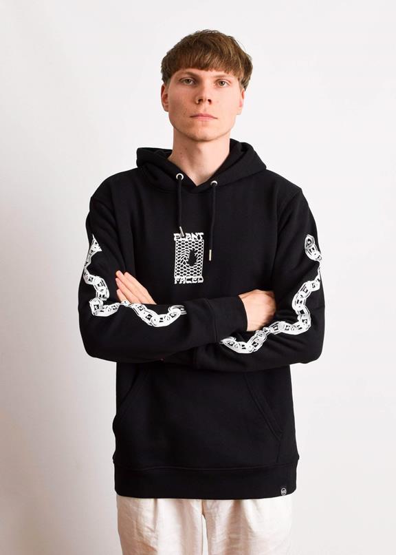Hoodie Make The Connection Black 7