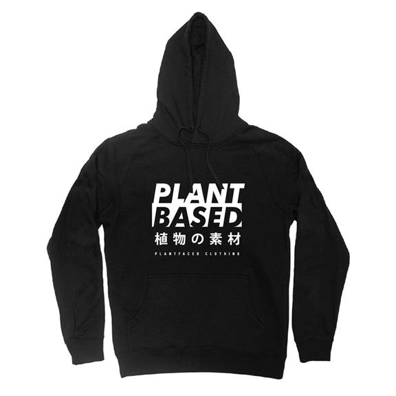 Hoodie Plant Based Kanji Grey 8