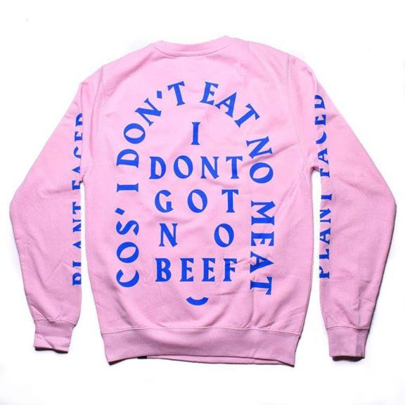 Sweater No Beef Baby Pink X Electric Blue 1