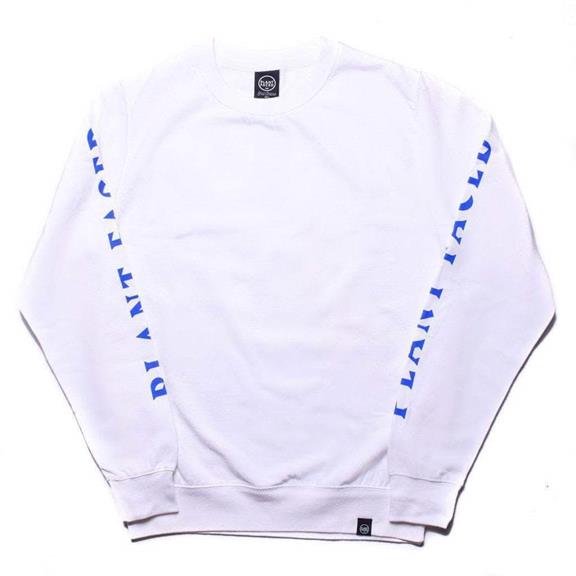 Sweater No Beef White X Electric Blue 8