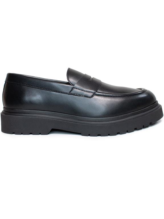 Loafers Chunky Sole Zwart from Shop Like You Give a Damn