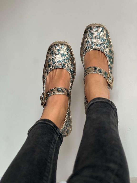 Flats Leopard Blue from Shop Like You Give a Damn