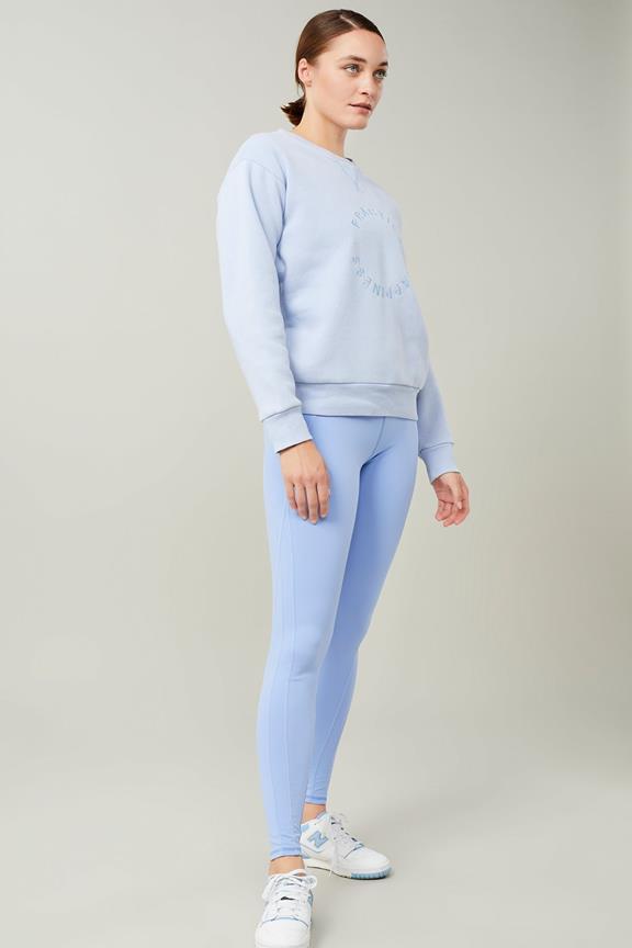 Practice Happiness Sweater Sky Blue from Shop Like You Give a Damn