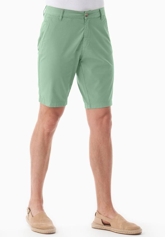 Slim-Fit Shorts Matcha Groen from Shop Like You Give a Damn