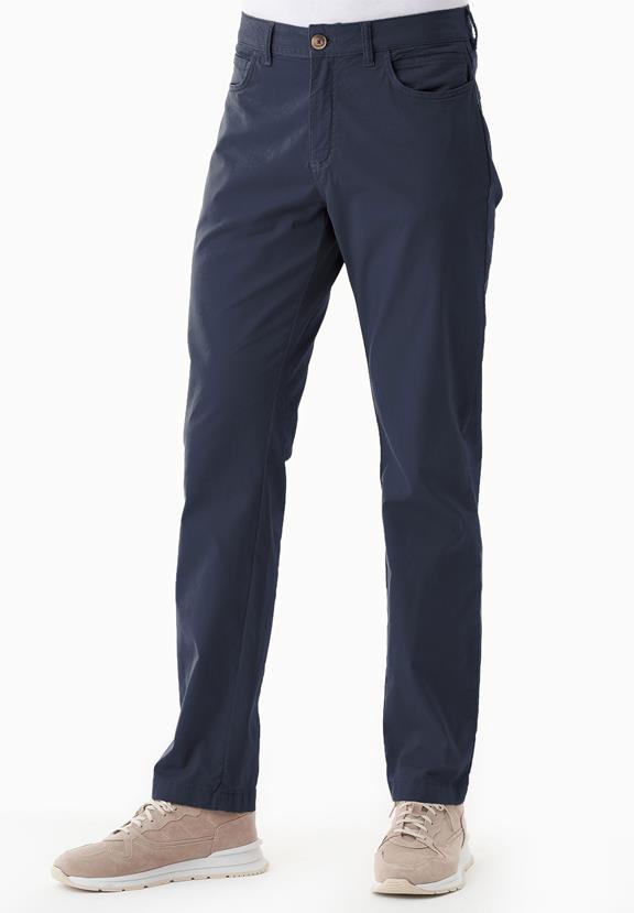 Broek Regular-Fit Marineblauw from Shop Like You Give a Damn