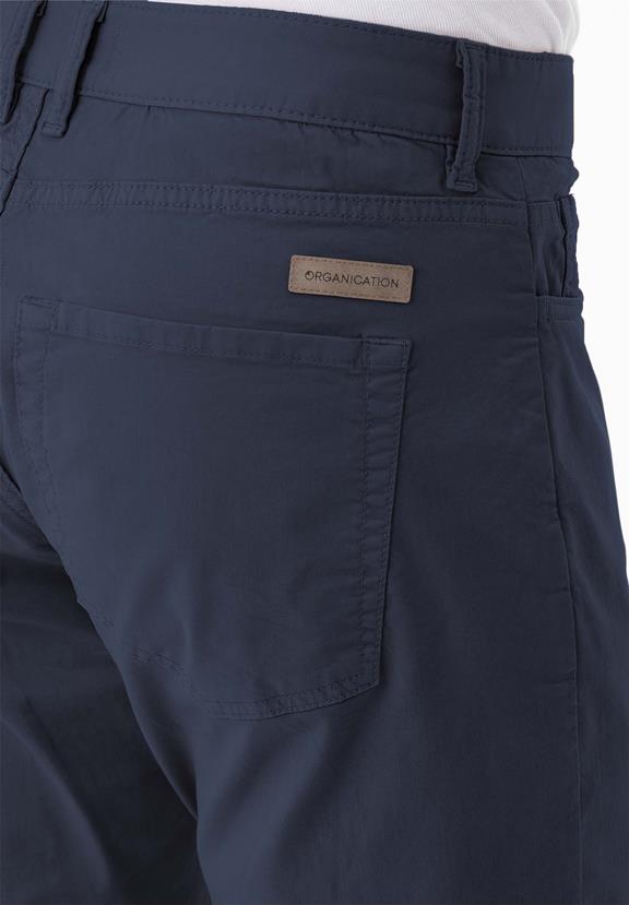 Broek Regular-Fit Marineblauw from Shop Like You Give a Damn