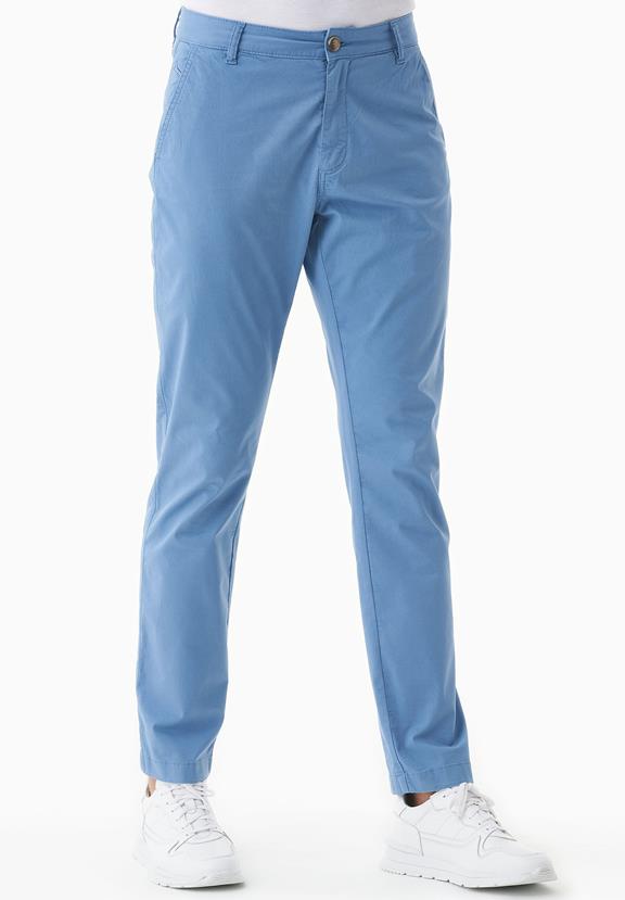 Slim-Fit Pants Coronet Blue from Shop Like You Give a Damn