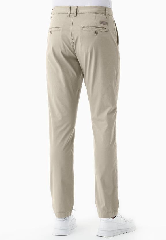 Slim-Fit Pants Feather Beige from Shop Like You Give a Damn