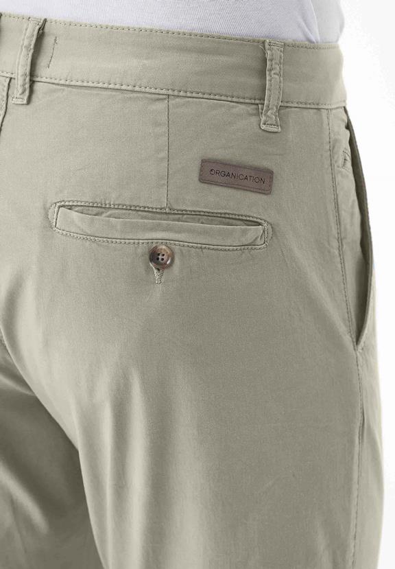 Slim-Fit Pants Feather Beige from Shop Like You Give a Damn