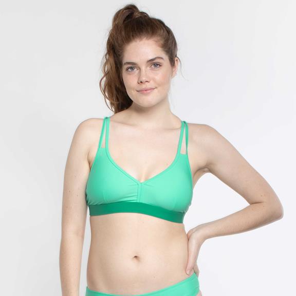 Sport-Bikini-Oberteil Wild Mint Green 1