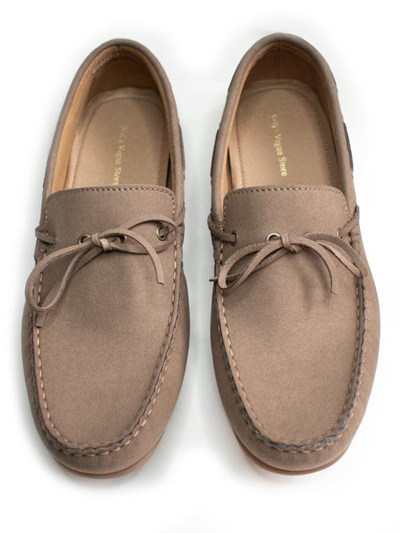 Loafers Dames Vegan Suede Mokka Bruin from Shop Like You Give a Damn