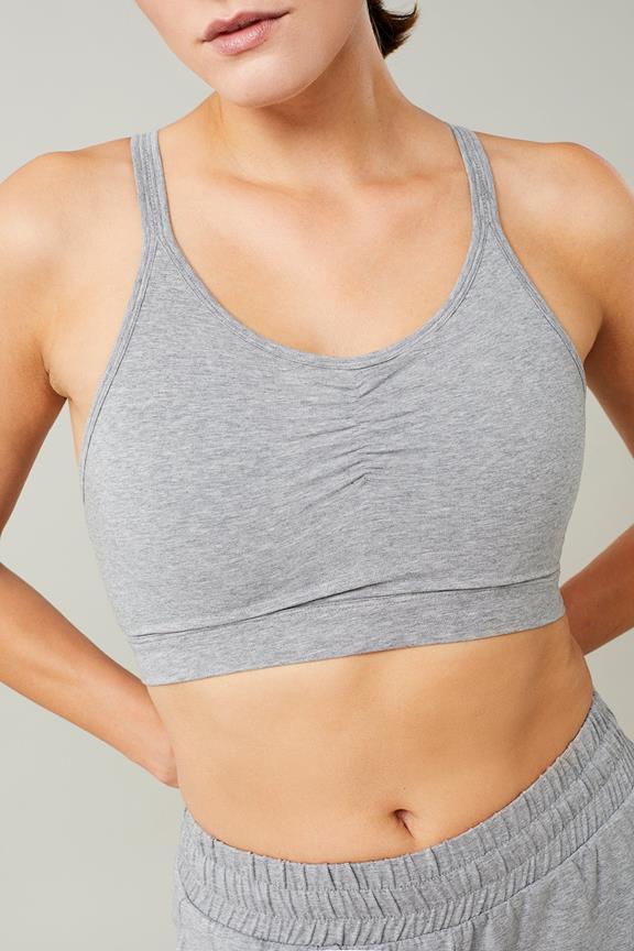 Infinity Bra Melange Grey from Shop Like You Give a Damn