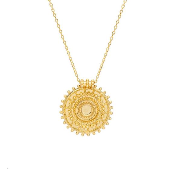 Necklace Surya Gold via Shop Like You Give a Damn
