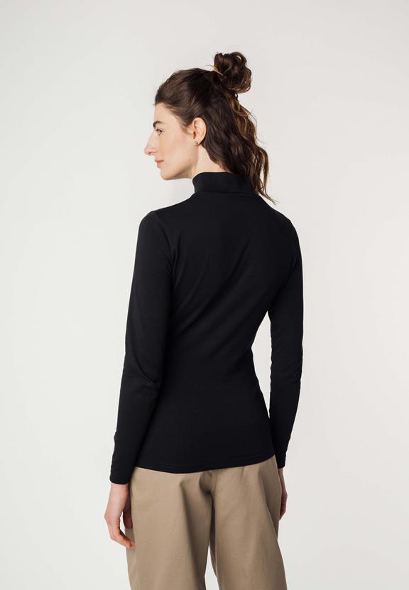 Turtleneck Shirt Anchal Black from Shop Like You Give a Damn